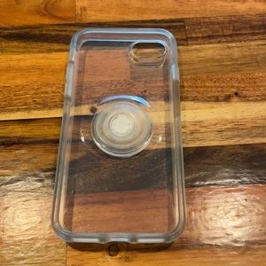 Otter Box Pop case in clear for iPhone 8